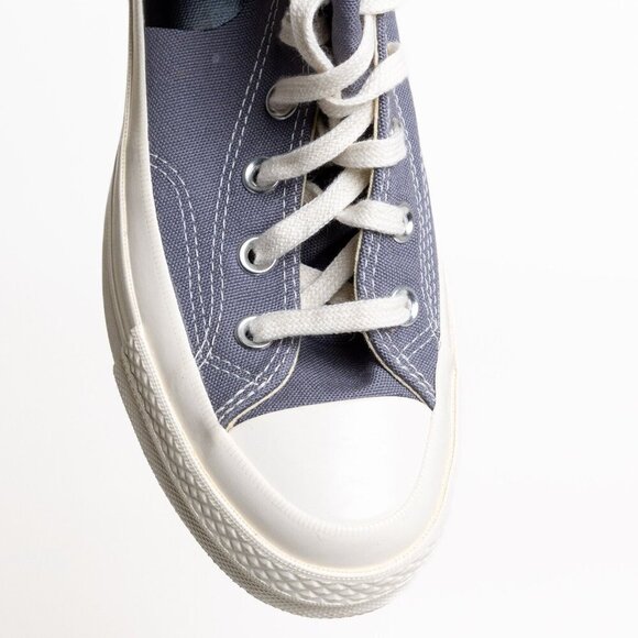Converse x Comme des Garcons PLAY Heart High Top Sneakers Gray - Picture 7 of 16
